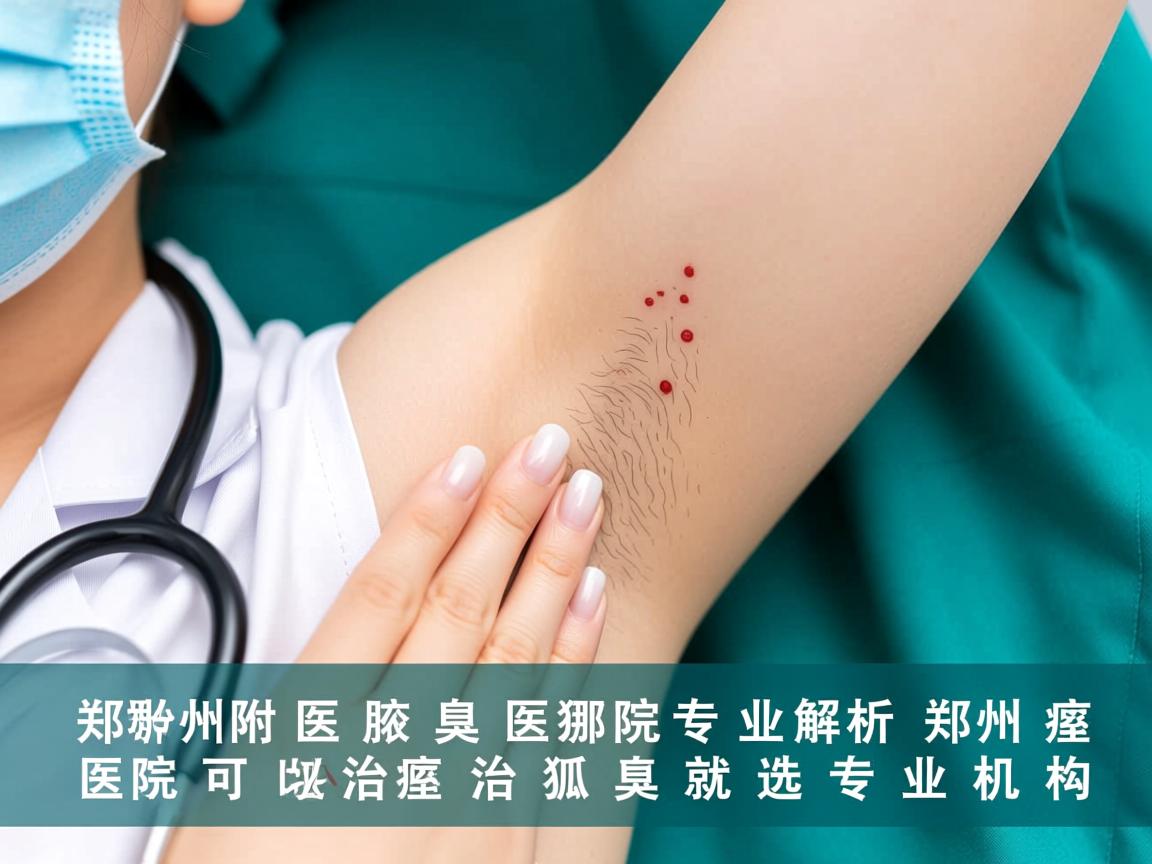 郑州附医腋臭医院专业解析，郑州哪家医院可以治狐臭，治狐臭就选专业机构