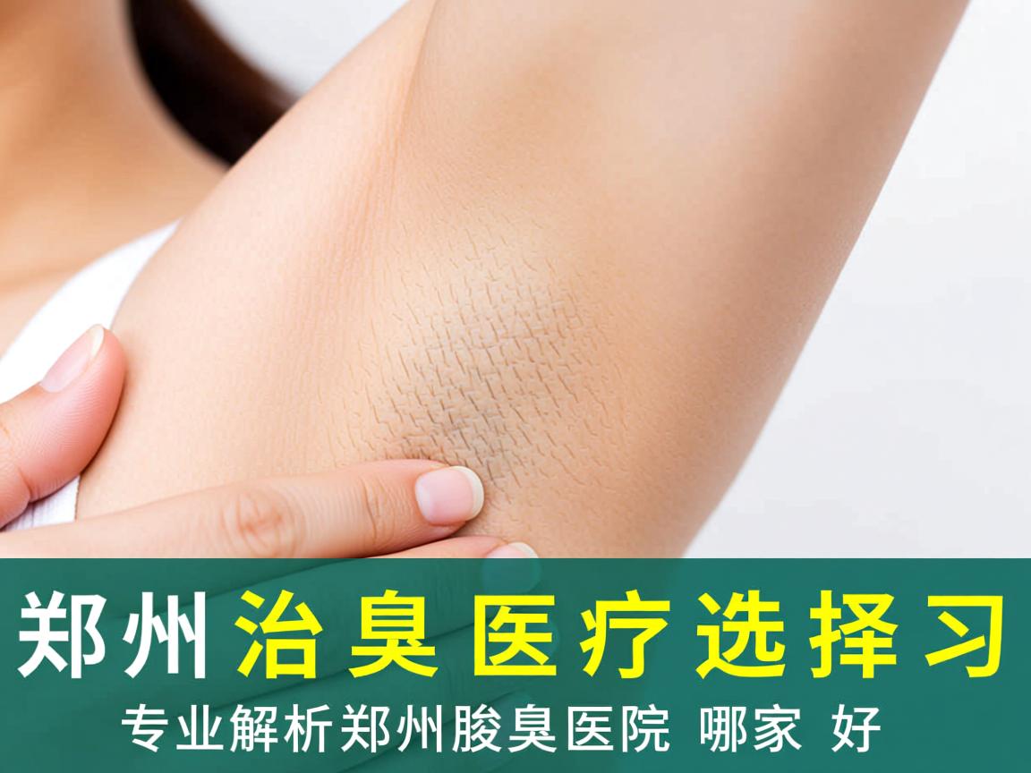郑州腋臭治疗医院选择指南，专业解析郑州腋臭医院哪家好