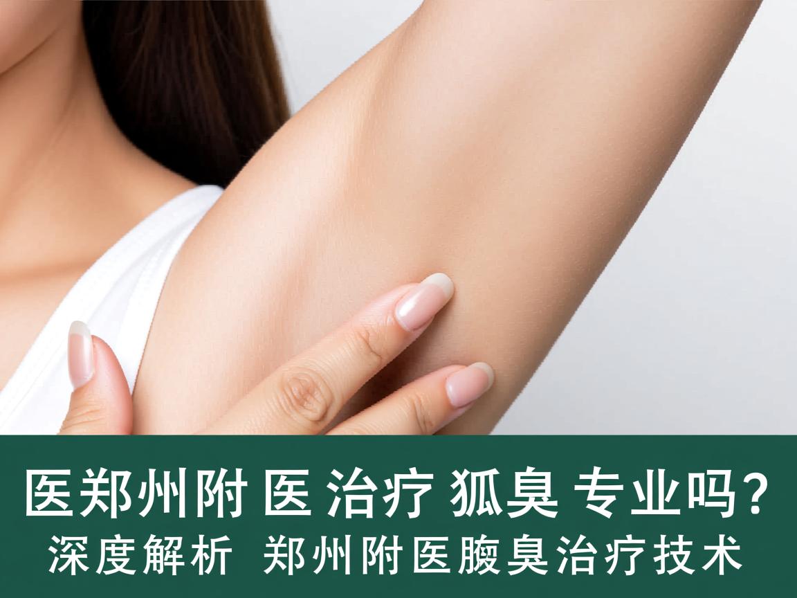 郑州附医治疗狐臭专业吗？深度解析郑州附医腋臭治疗技术