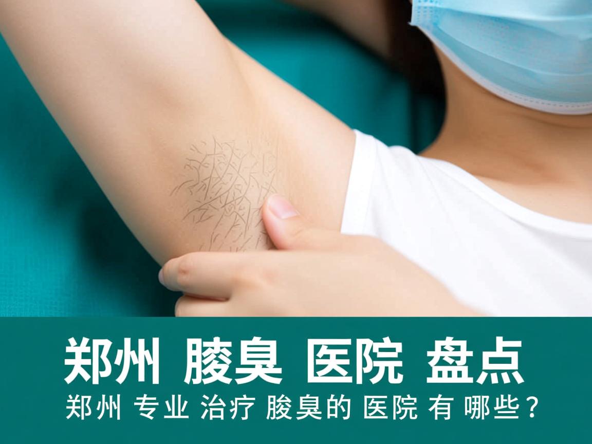 郑州腋臭医院盘点，郑州专业治疗腋臭的医院有哪些？