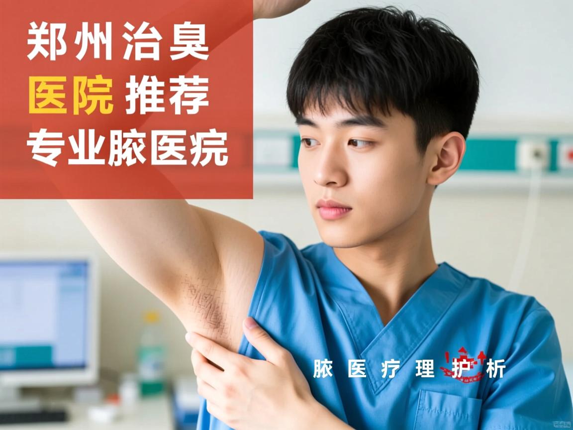 郑州治疗男生腋臭医院推荐，专业腋臭医疗护理知识解析