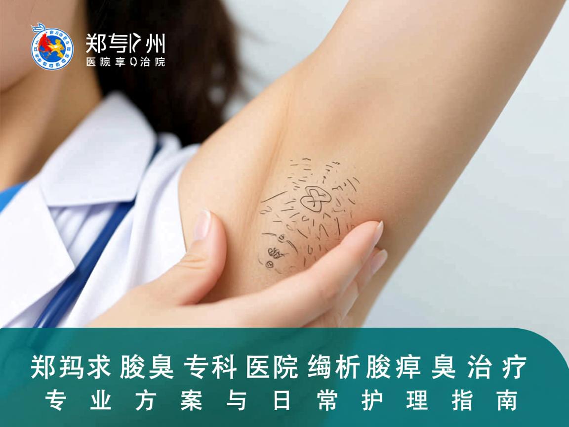 郑州腋臭专科医院解析腋臭治疗，专业方案与日常护理指南