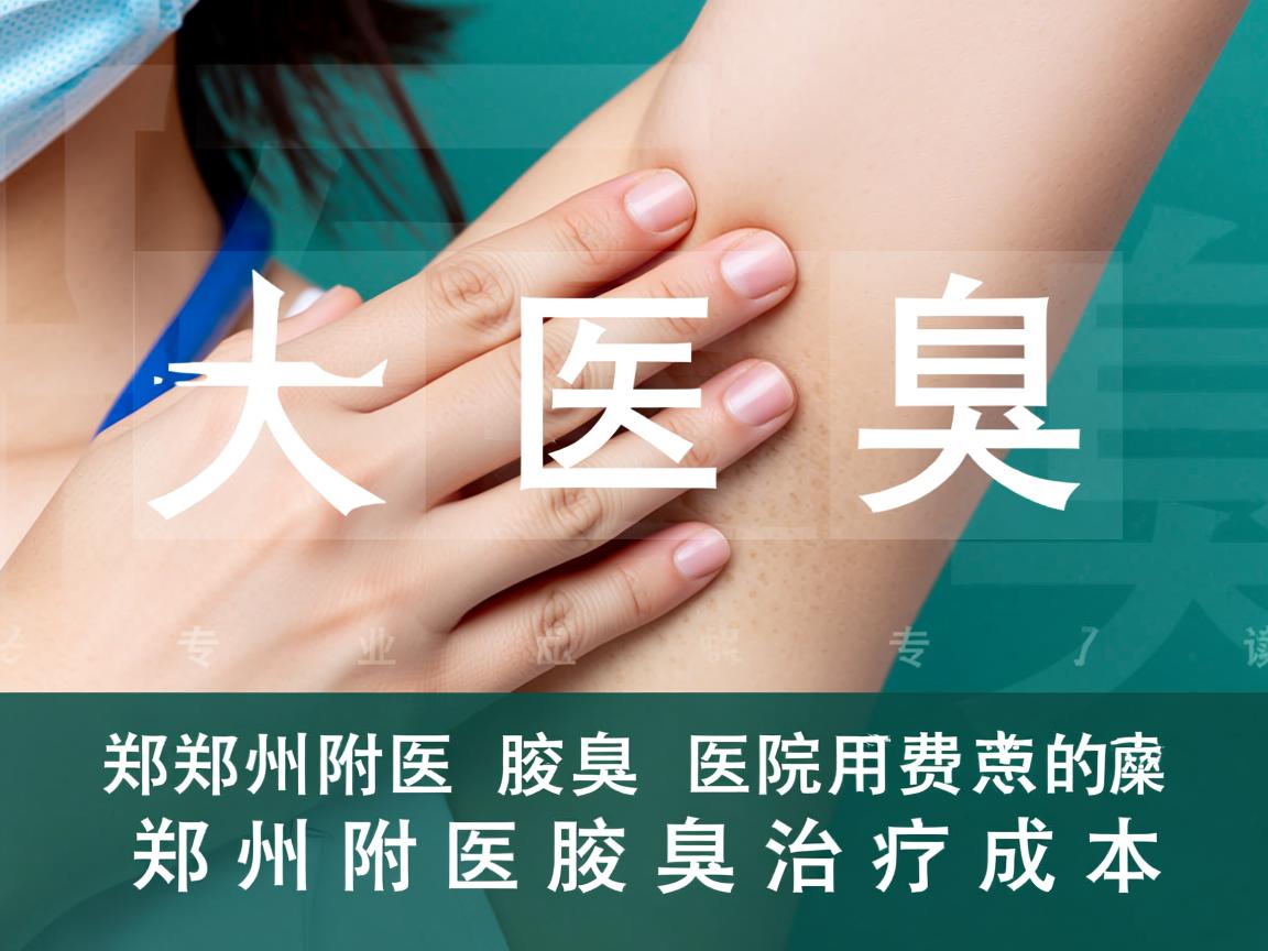 郑州附医腋臭医院费用解析，专业解读郑州附医腋臭治疗成本