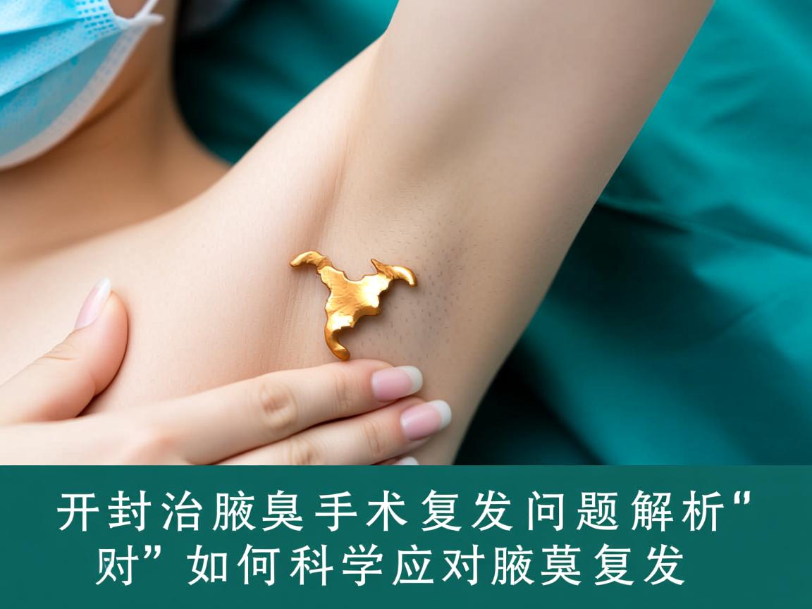 开封治疗腋臭手术复发问题解析，如何科学应对腋臭复发