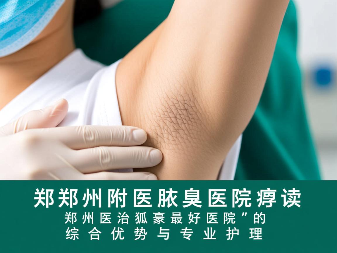 郑州附医腋臭医院解读，郑州医治狐臭最好医院的综合优势与专业护理