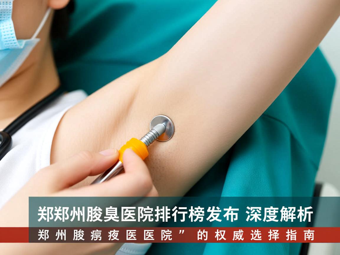郑州腋臭医院排行榜发布，深度解析郑州腋臭医院的权威选择指南