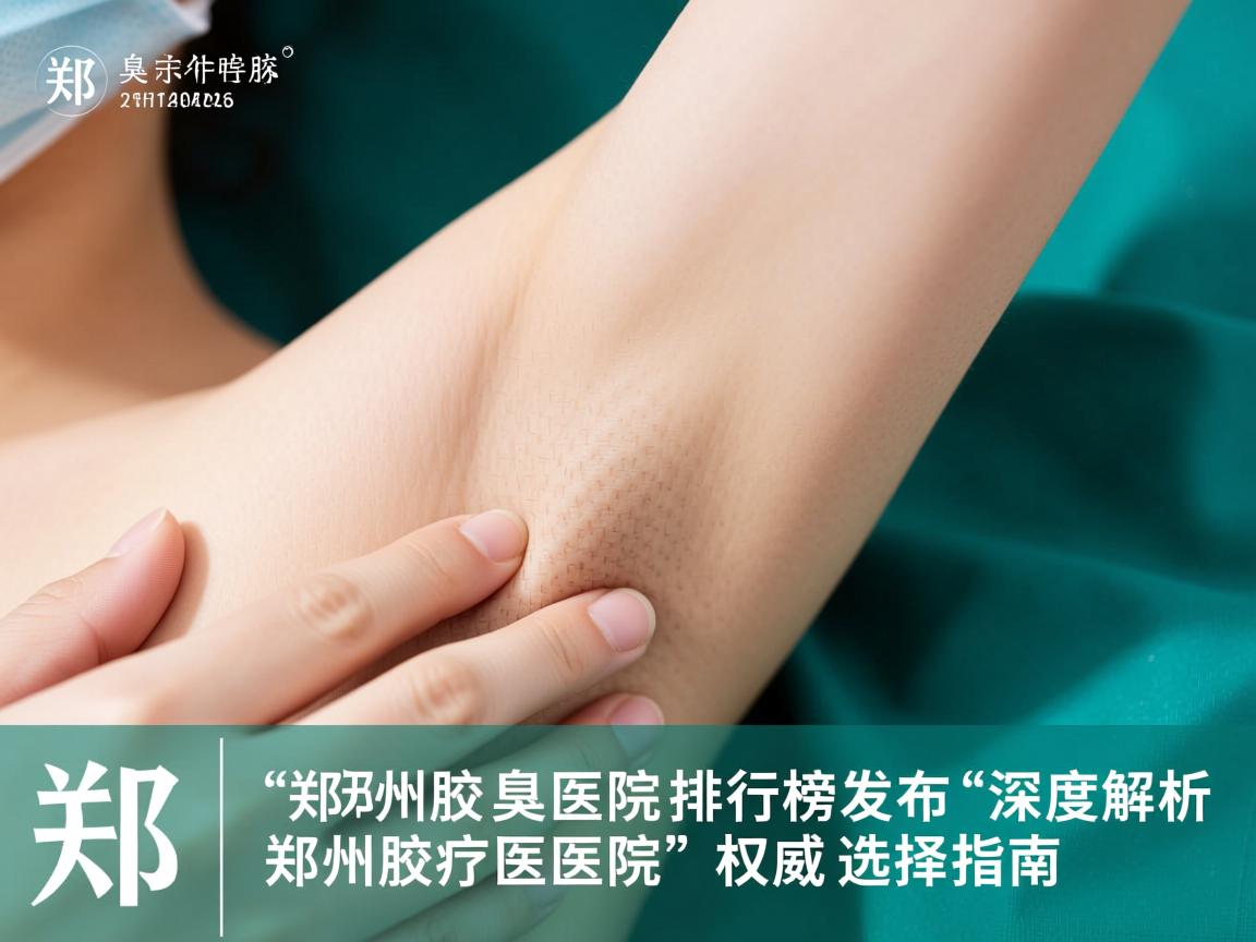 郑州腋臭医院排行榜发布，深度解析郑州腋臭医院的权威选择指南