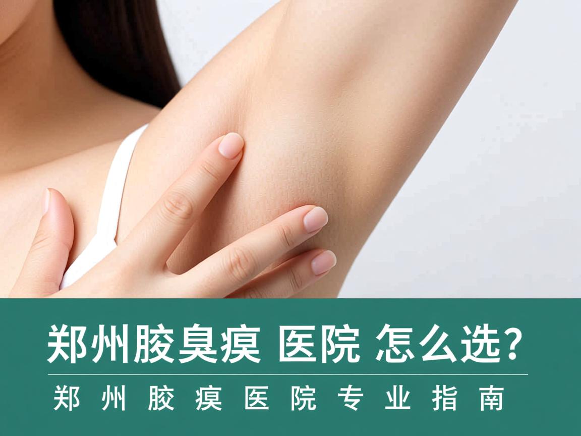 郑州腋臭医院怎么选？郑州腋臭医院专业指南