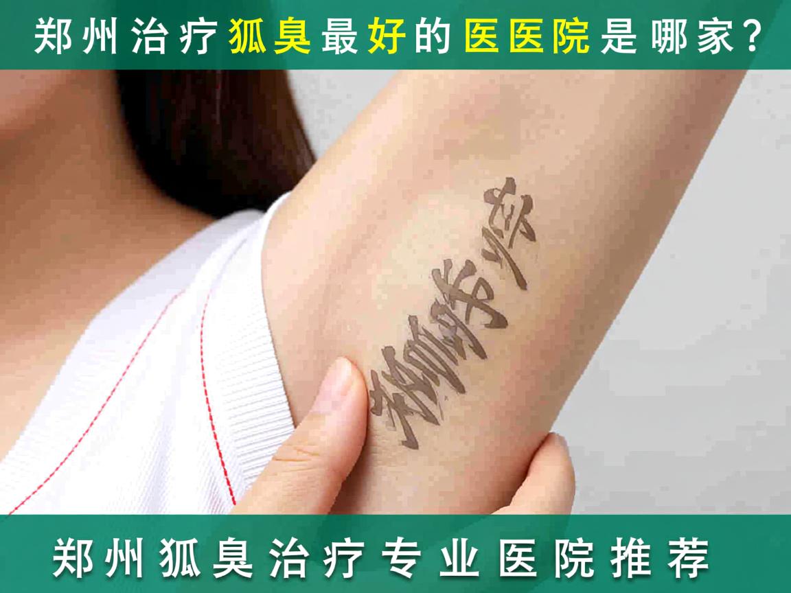 郑州治疗狐臭最好的医院是哪家？郑州狐臭治疗专业医院推荐