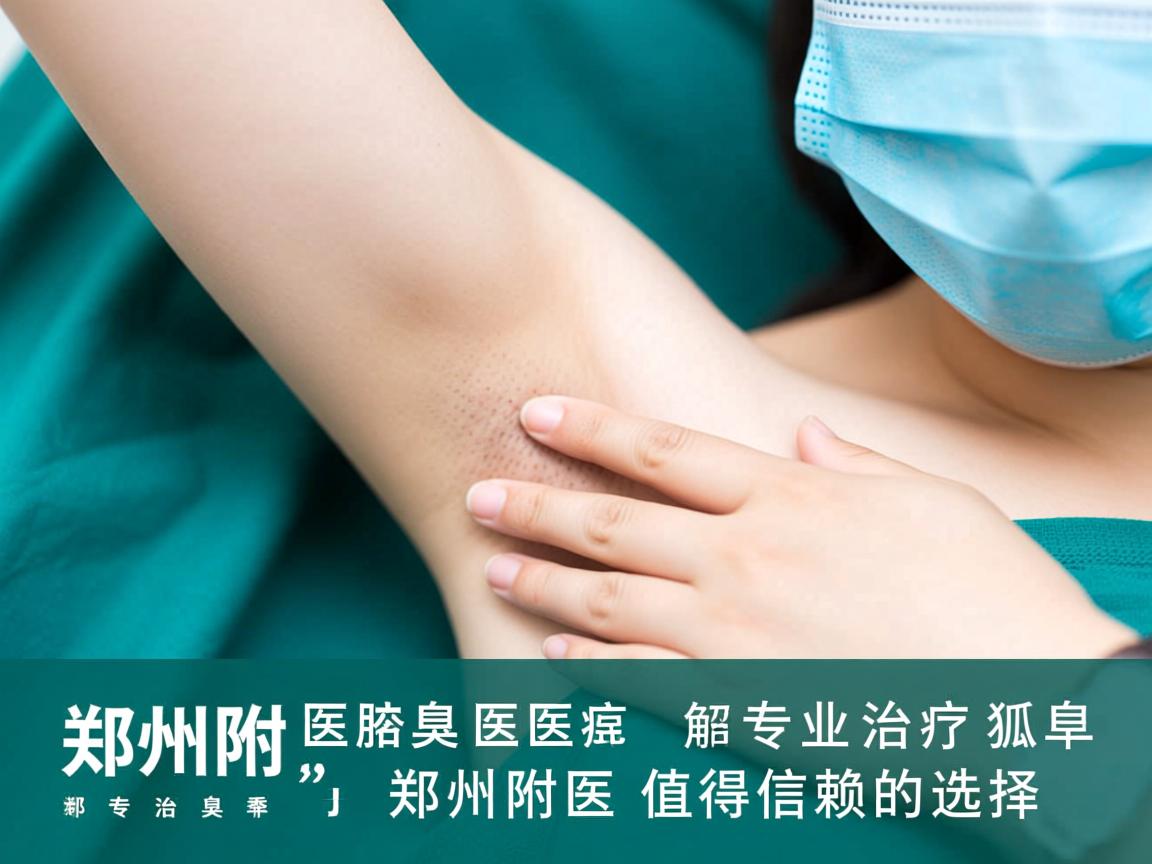 郑州附医腋臭医院解析，专业治疗狐臭，郑州附医值得信赖的选择