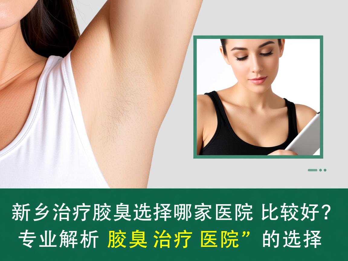 新乡治疗腋臭选择哪家医院比较好？专业解析腋臭治疗医院的选择
