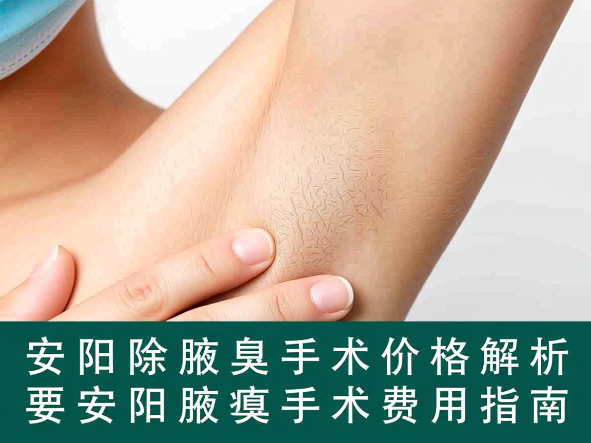 安阳除腋臭手术价格解析，安阳腋臭手术费用指南