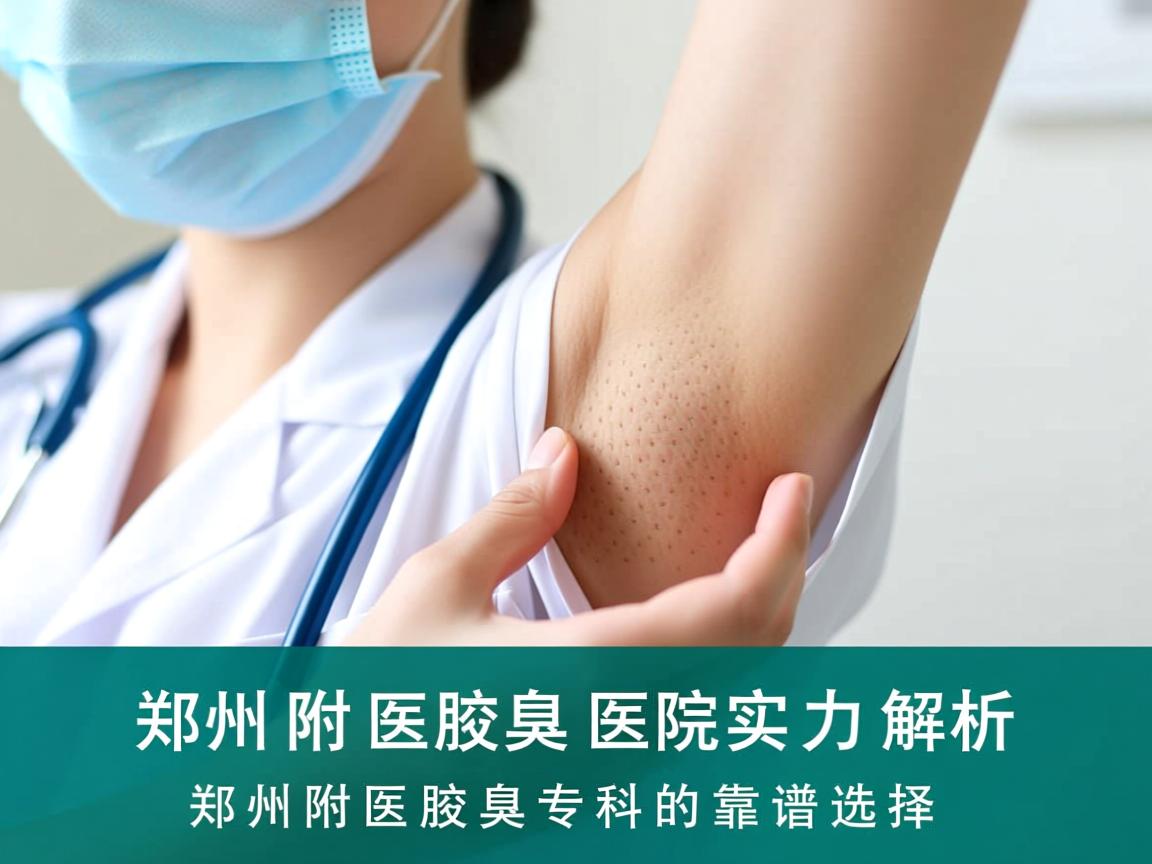 郑州附医腋臭医院实力解析，郑州附医腋臭专科的靠谱选择