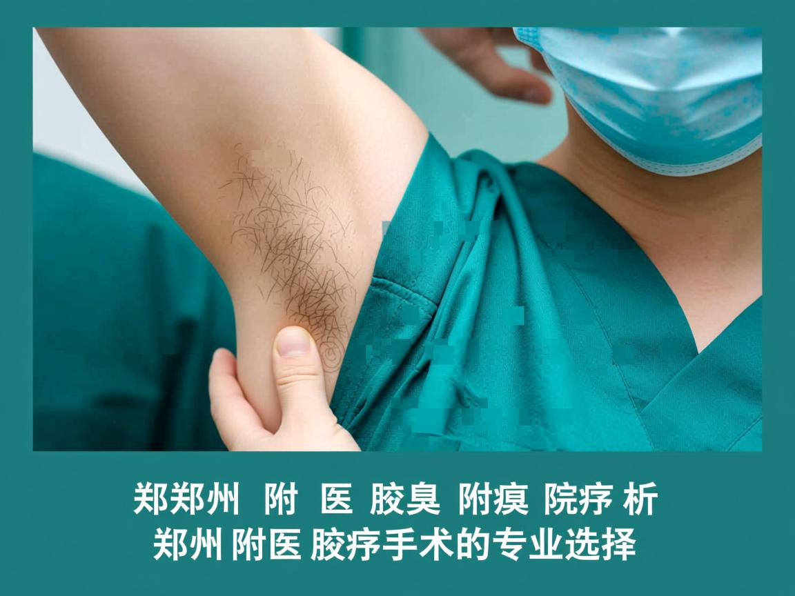 郑州附医腋臭医院解析，郑州附医腋臭手术的专业选择