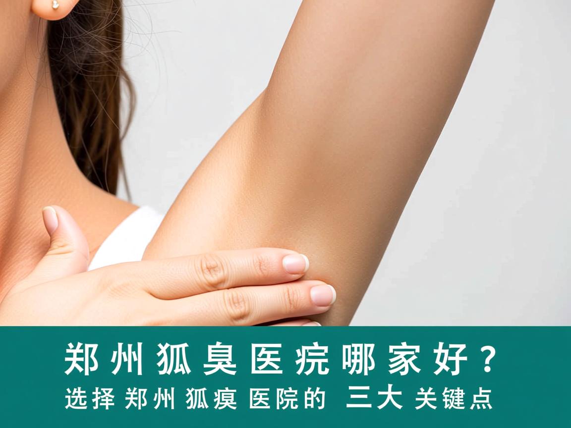 郑州狐臭医院哪家好？选择郑州狐臭医院的三大关键点