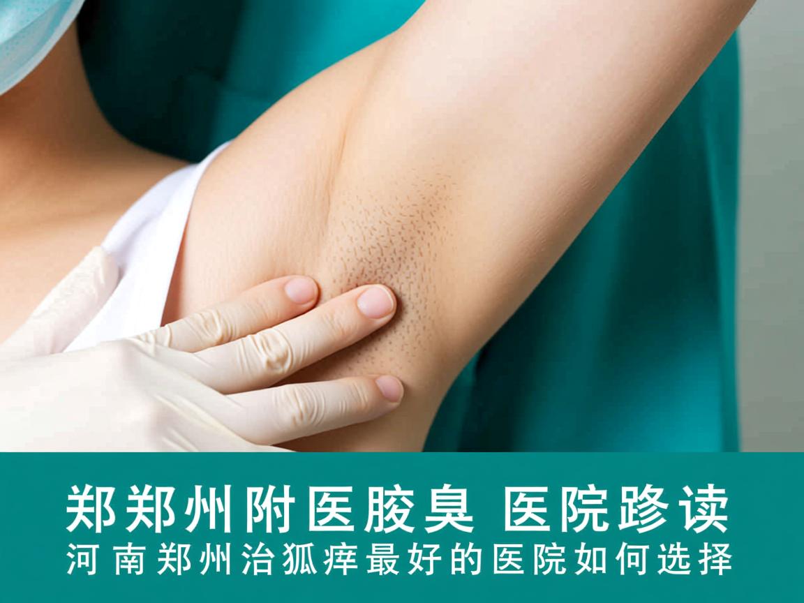 郑州附医腋臭医院解读，河南郑州治狐臭最好的医院如何选择