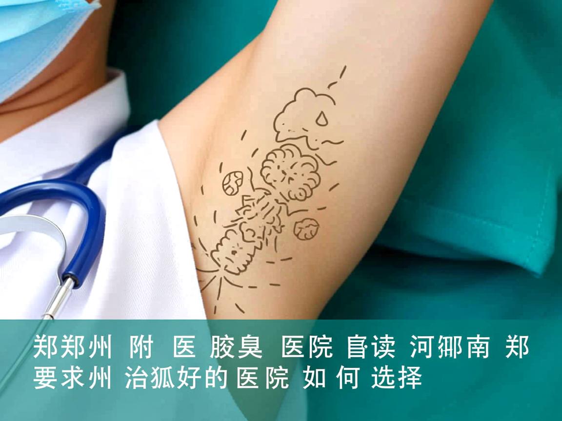 郑州附医腋臭医院解读，河南郑州治狐臭最好的医院如何选择