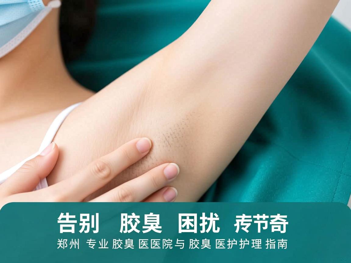 告别腋臭困扰，郑州专业腋臭医院与腋臭医疗护理指南