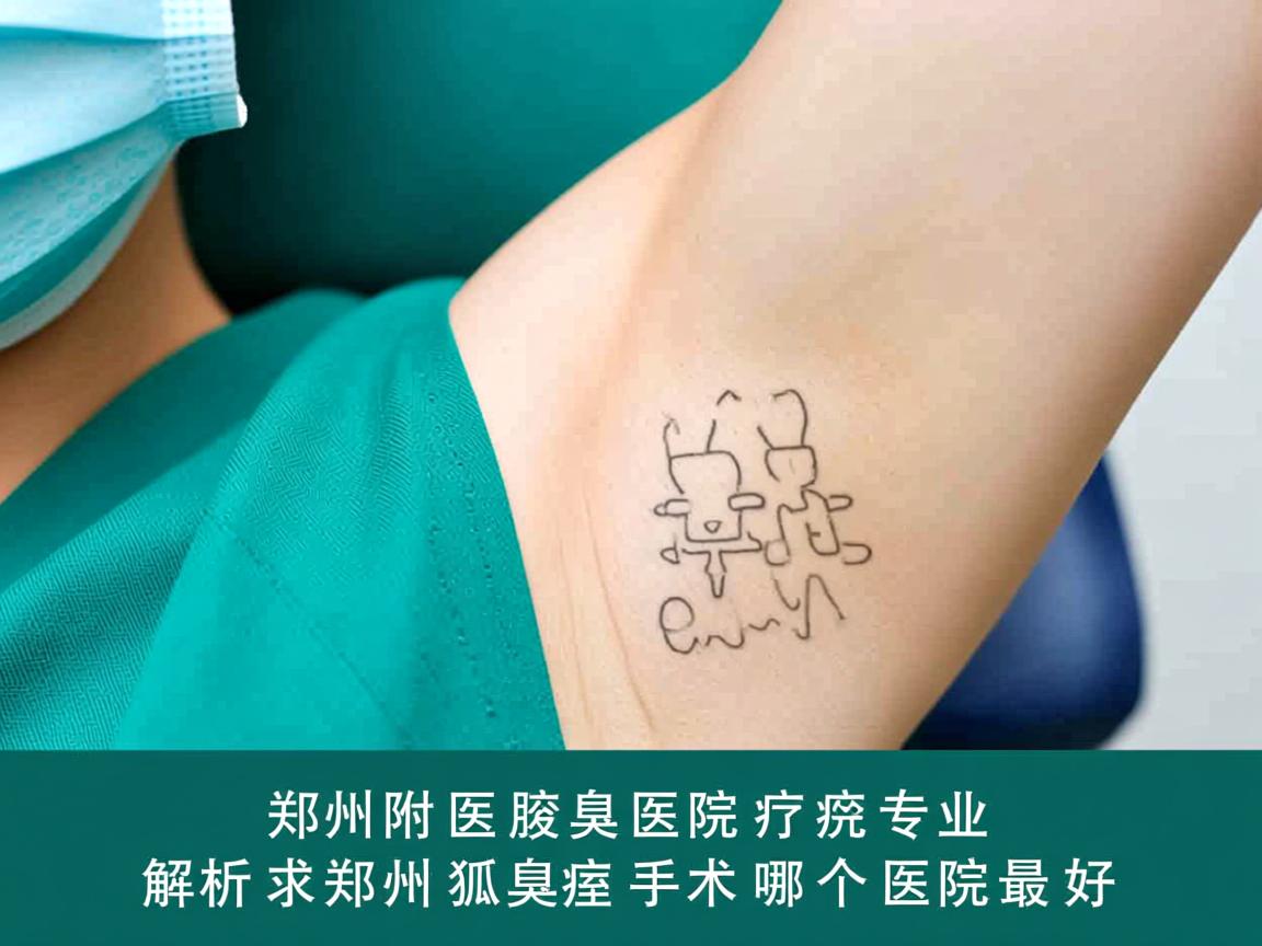 郑州附医腋臭医院专业解析，郑州狐臭手术哪个医院最好