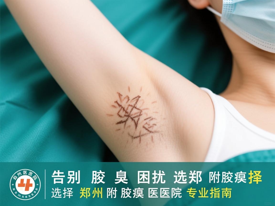 告别腋臭困扰，选择郑州腋臭医院，郑州附医腋臭医院专业指南