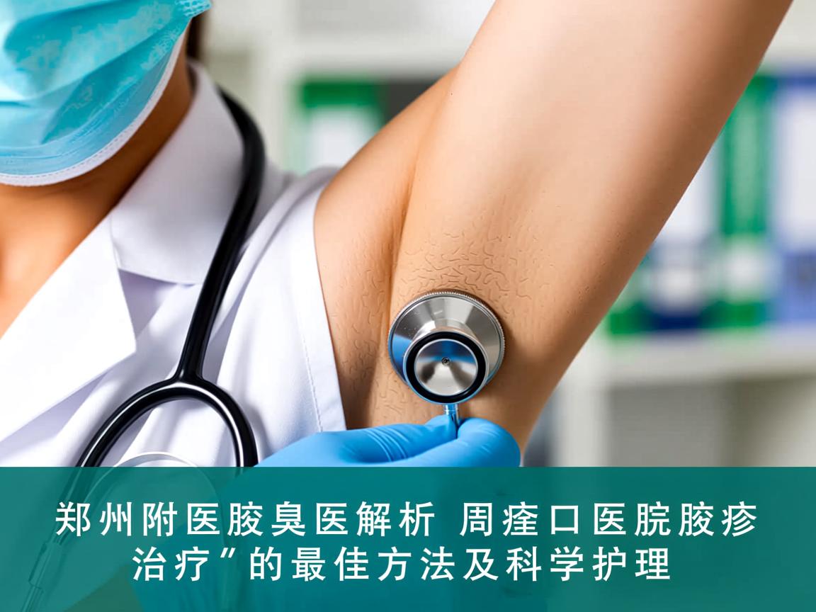 郑州附医腋臭医院解析，周口医院腋臭治疗的最佳方法及科学护理