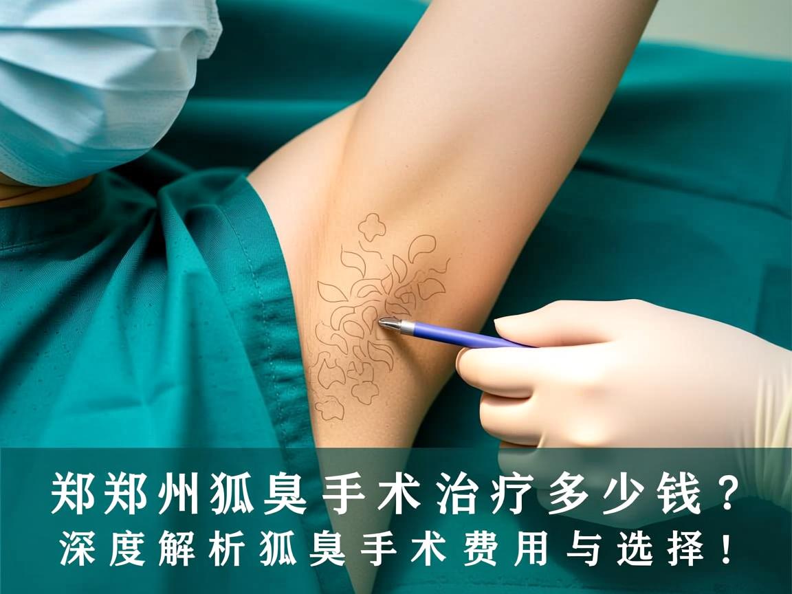 郑州狐臭手术治疗多少钱？深度解析狐臭手术费用与选择！