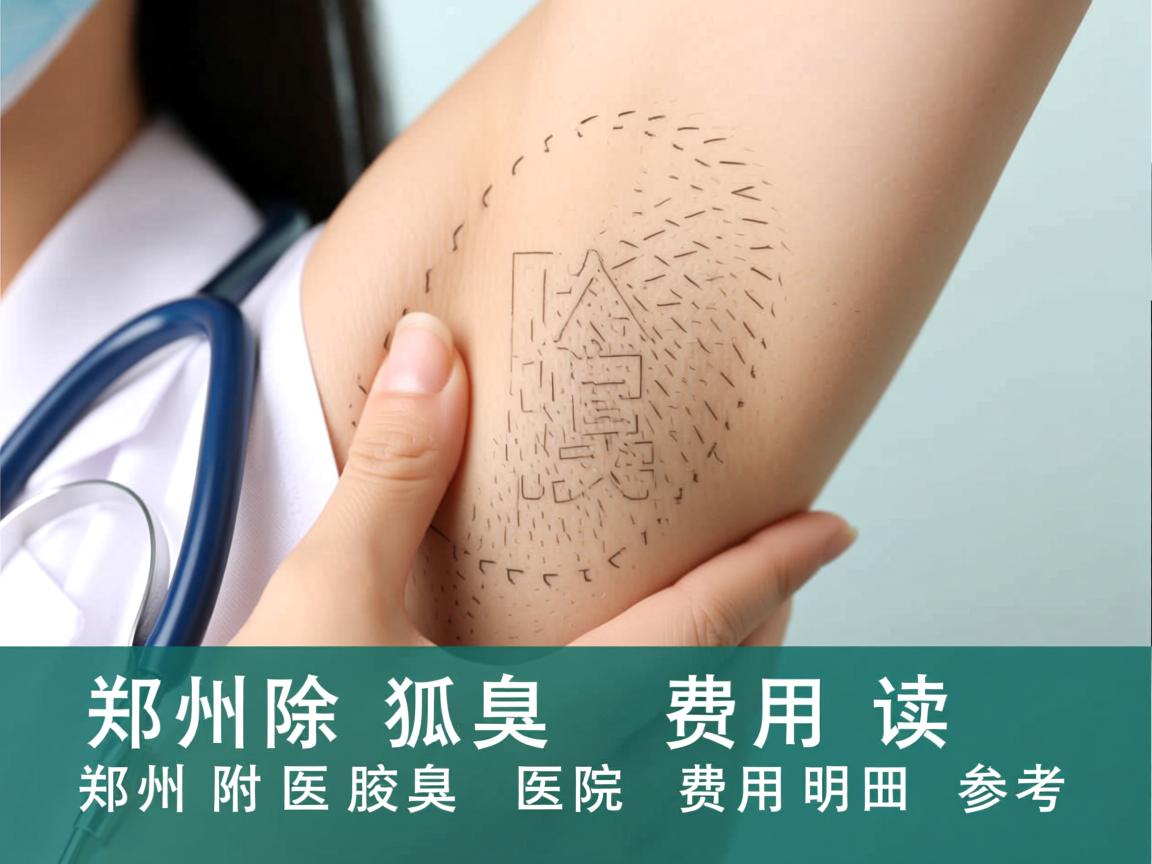 郑州除狐臭费用解读，郑州附医腋臭医院费用明细参考