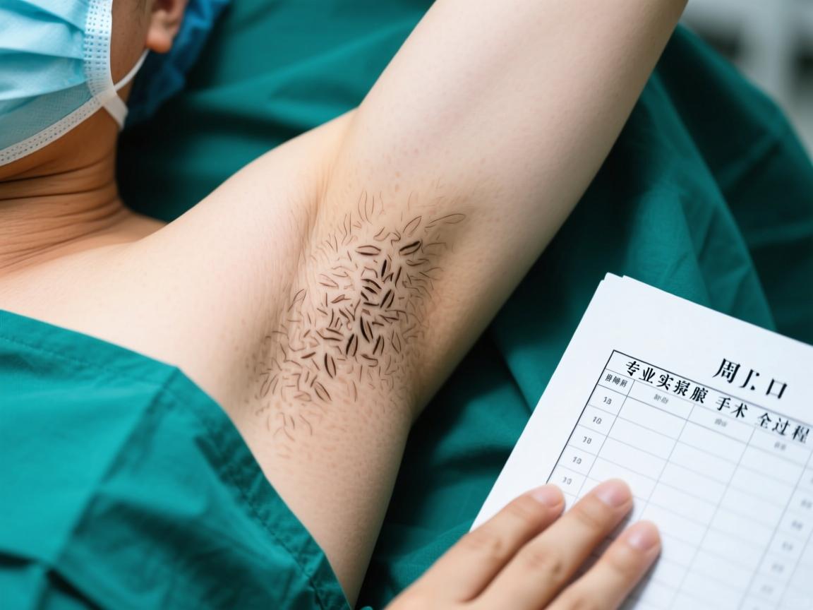 周口腋臭手术实录，专业解析腋臭手术全过程