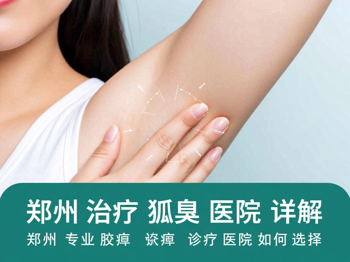 郑州治疗狐臭医院详解，郑州专业腋臭诊疗医院如何选择