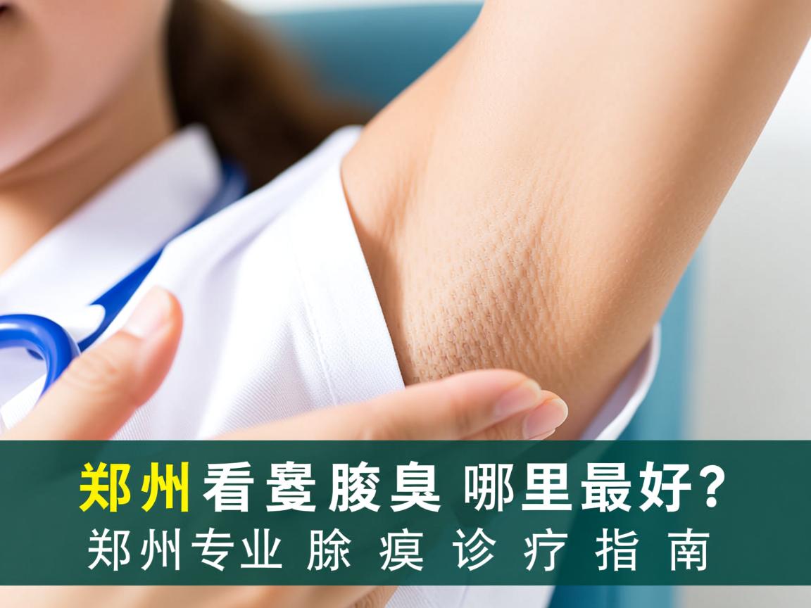 郑州看腋臭哪里最好?郑州专业腋臭诊疗指南 郑州看腋臭哪里最好?郑州专业腋臭诊疗指南