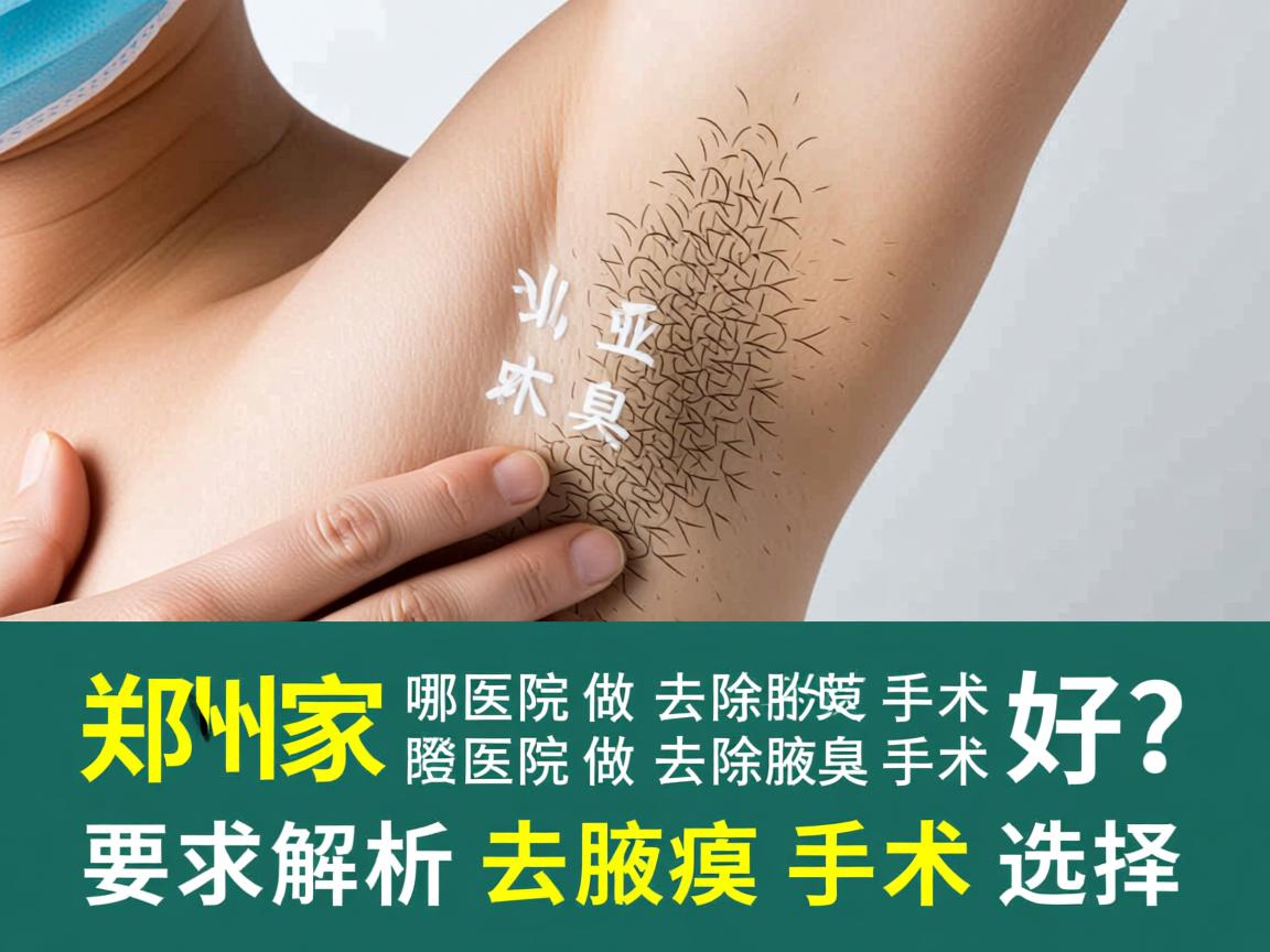 郑州哪家医院做去除腋臭手术好?专业解析去除腋臭手术选择 郑州哪家医院做去除腋臭手术好?专业解析去除腋臭手术选择