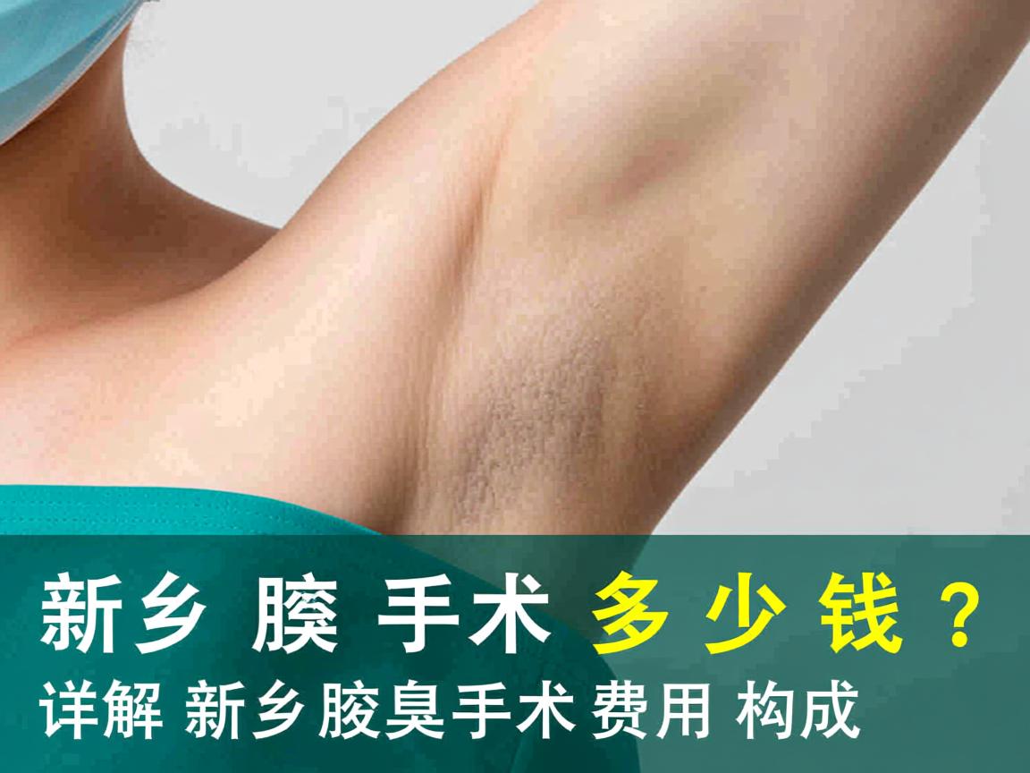 新乡腋臭手术多少钱?详解新乡腋臭手术费用构成 新乡腋臭手术多少钱?详解新乡腋臭手术费用构成
