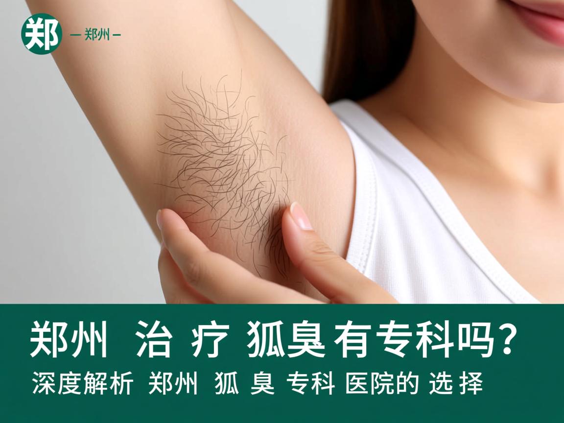 郑州治疗狐臭有专科吗？深度解析郑州狐臭专科医院的选择