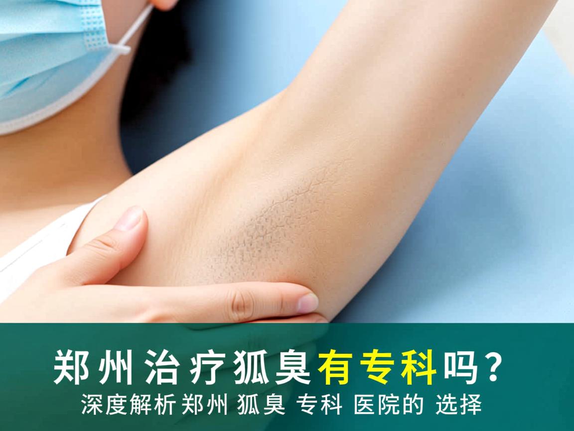 郑州治疗狐臭有专科吗？深度解析郑州狐臭专科医院的选择