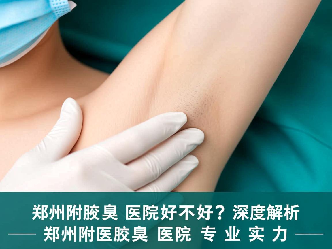 郑州附医腋臭医院好不好？深度解析郑州附医腋臭医院专业实力
