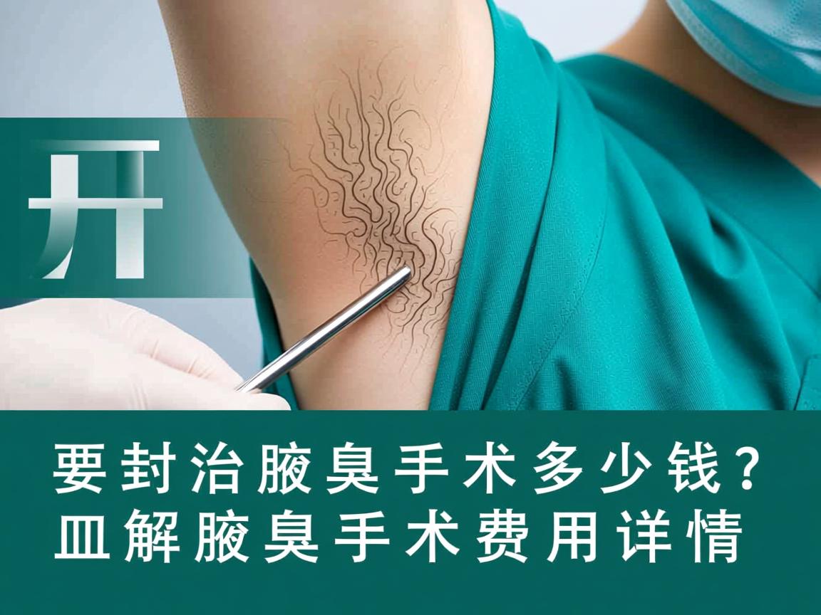 开封治疗腋臭手术多少钱?解析腋臭手术费用详情 开封治疗腋臭手术多少钱?解析腋臭手术费用详情