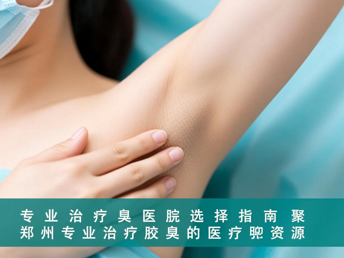 专业治疗腋臭医院选择指南，聚焦郑州专业治疗腋臭的医疗资源