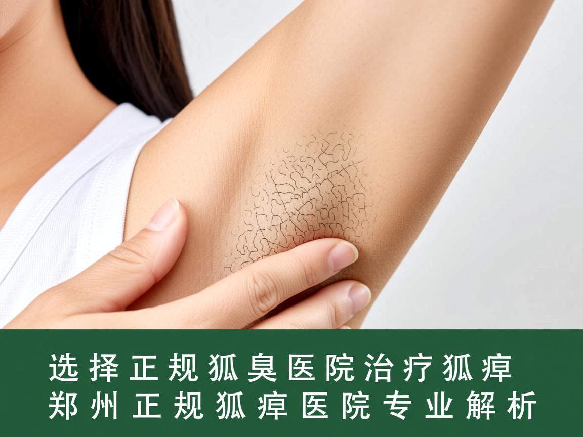 选择正规狐臭医院治疗狐臭，郑州正规狐臭医院专业解析