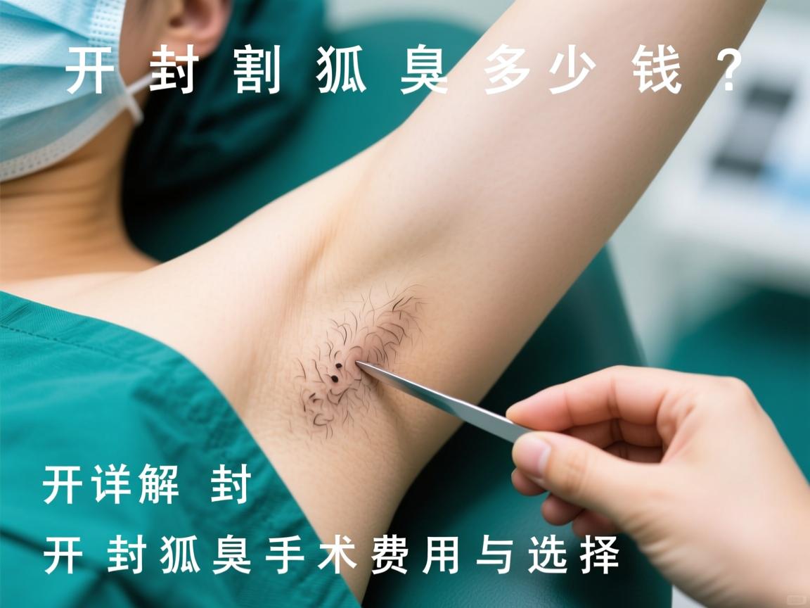 开封割狐臭多少钱？详解开封狐臭手术费用与选择