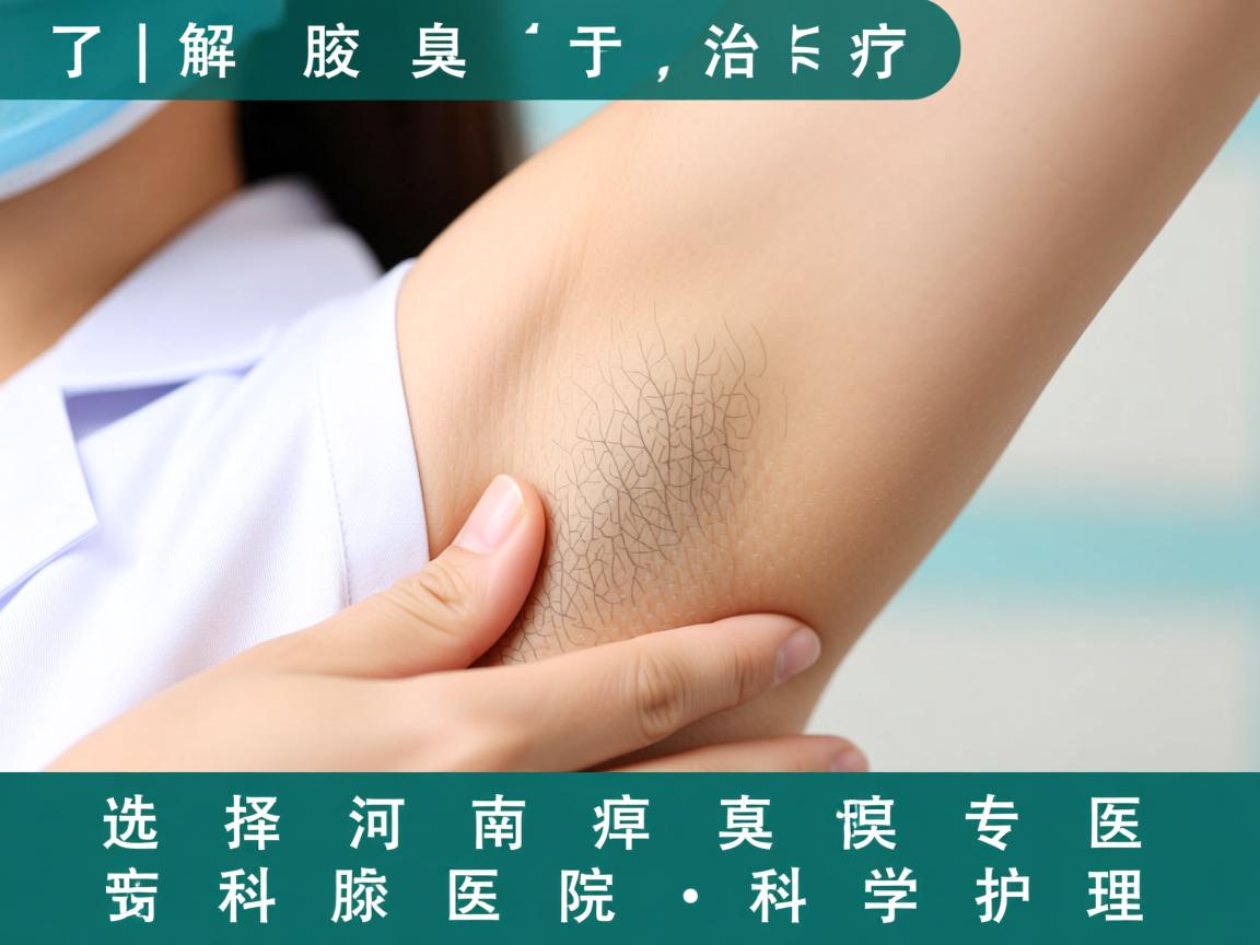 了解腋臭治疗，选择河南腋臭专科医院的科学护理