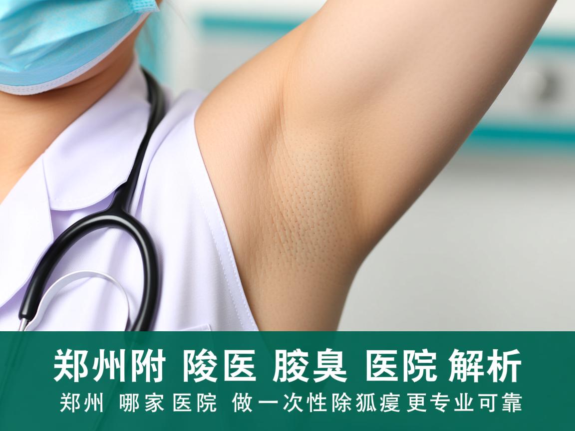 郑州附医腋臭医院解析，郑州哪家医院做一次性除狐臭更专业可靠