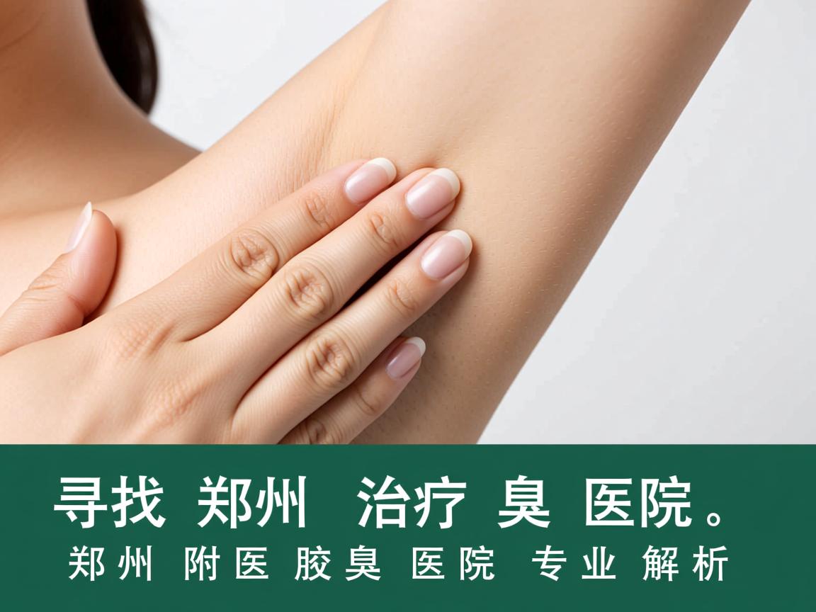 寻找郑州治疗腋臭医院，郑州附医腋臭医院专业解析