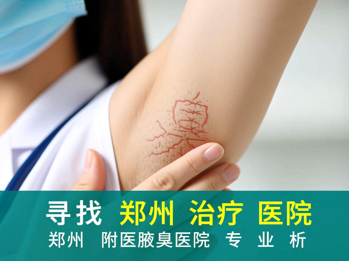 寻找郑州治疗腋臭医院，郑州附医腋臭医院专业解析