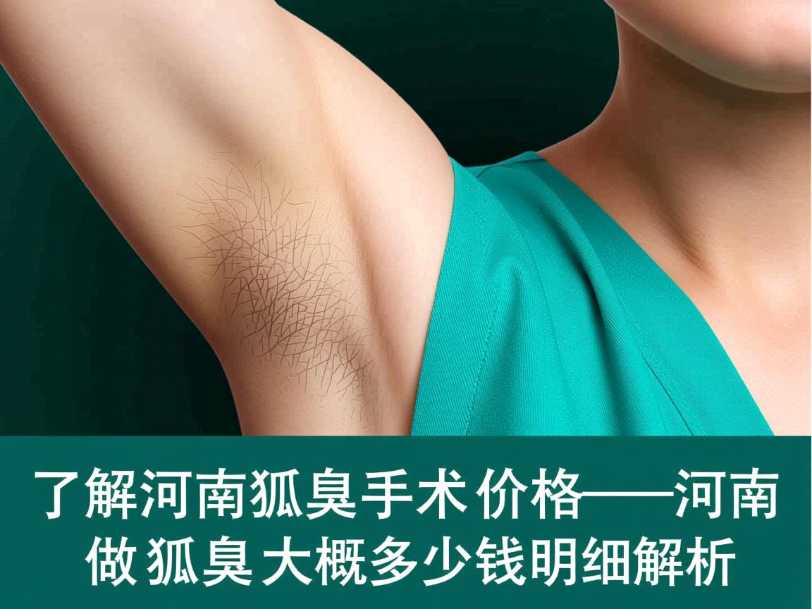 了解河南狐臭手术价格 河南做狐臭大概多少钱明细解析 了解河南狐臭手术价格 河南做狐臭大概多少钱明细解析