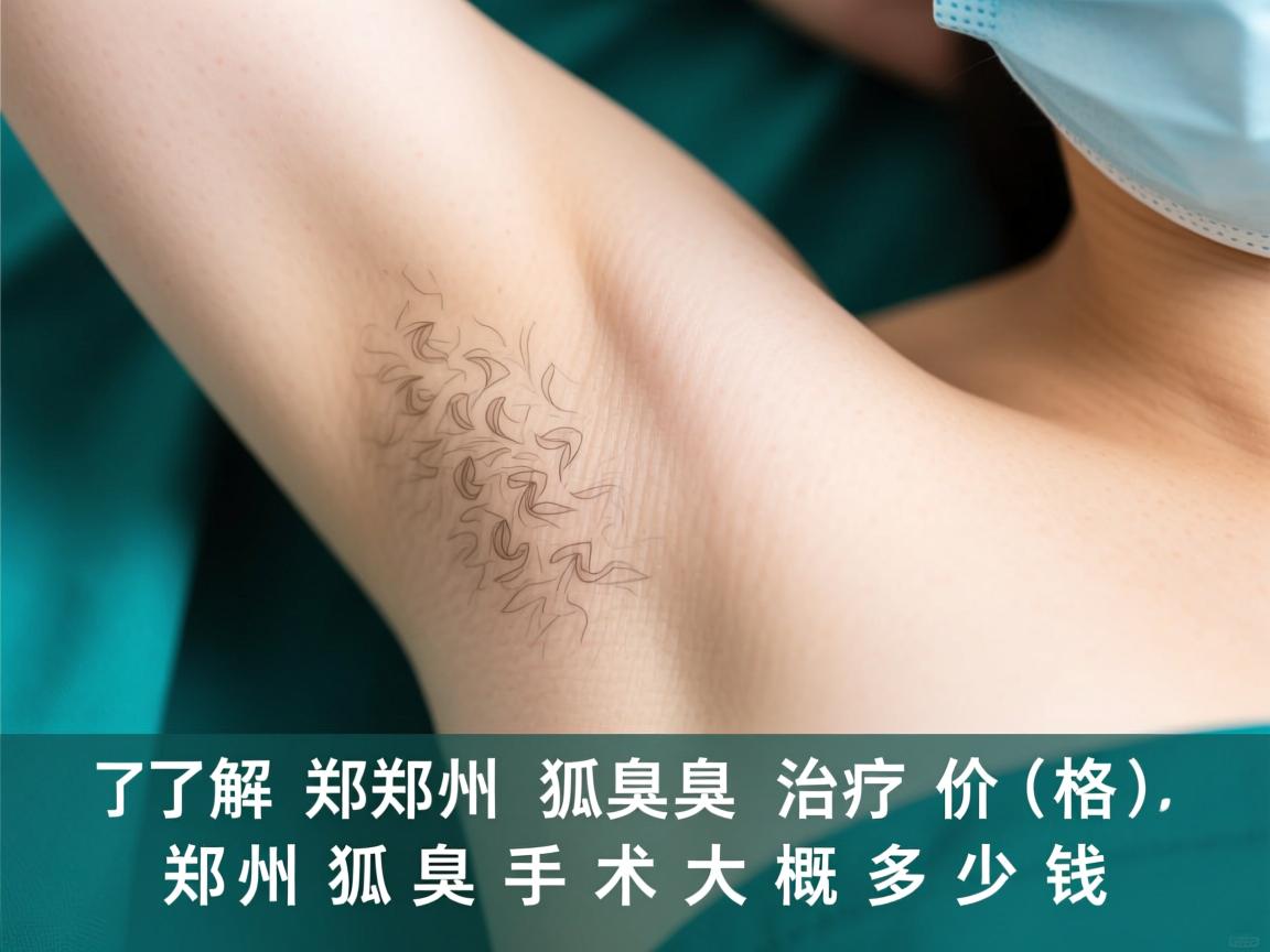 了解郑州狐臭治疗价格，郑州狐臭手术大概多少钱