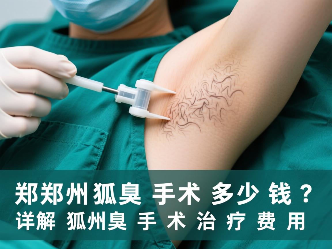 郑州狐臭手术多少钱？详解郑州狐臭手术治疗费用