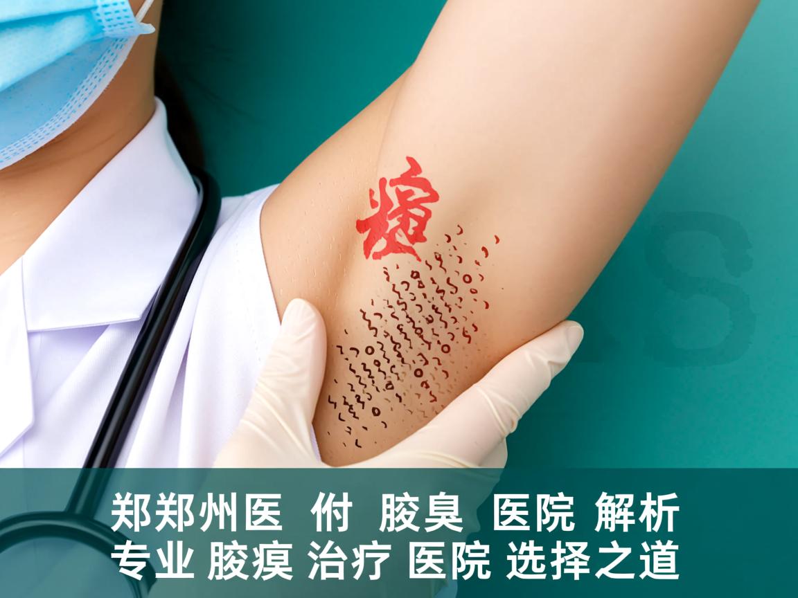 郑州附医腋臭医院解析，专业腋臭治疗医院的选择之道