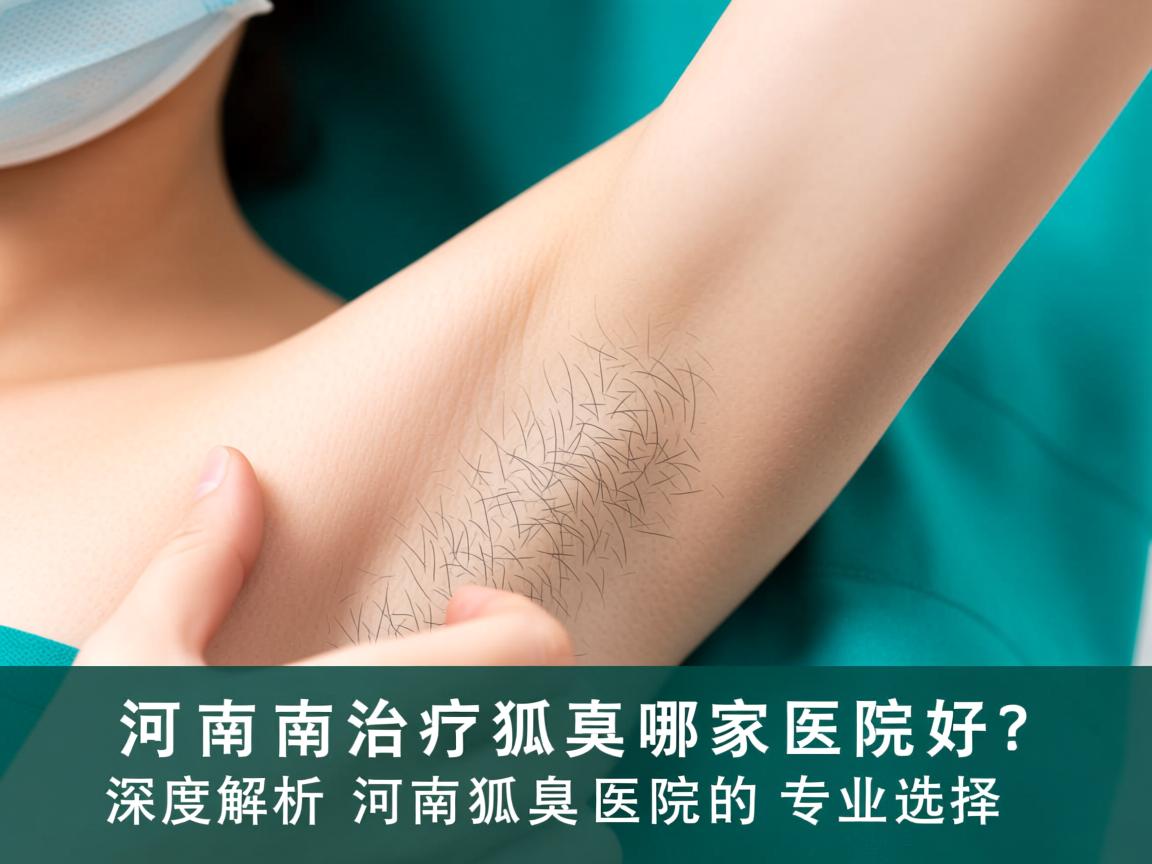 河南治疗狐臭哪家医院好？深度解析河南狐臭医院的专业选择