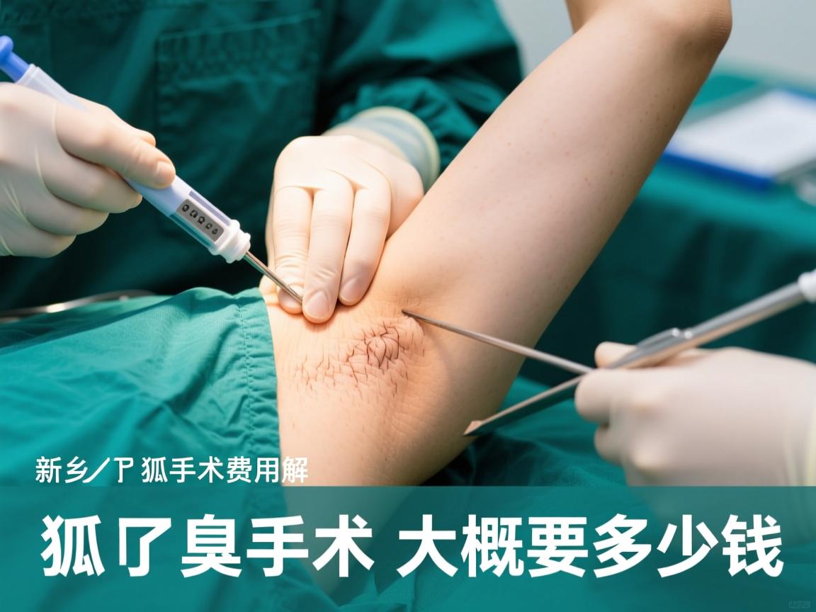 新乡狐臭手术费用解析，了解狐臭手术大概要多少钱