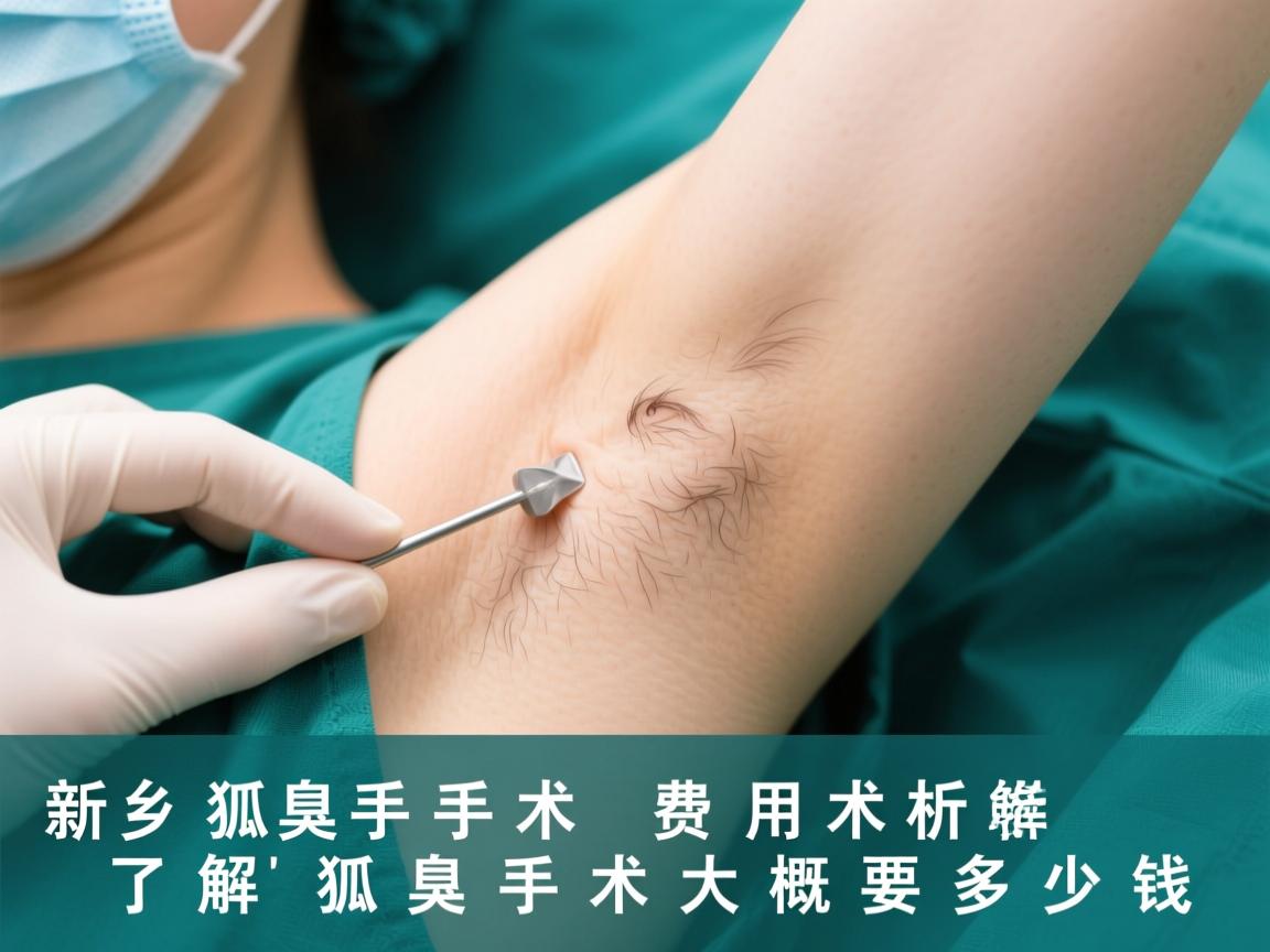 新乡狐臭手术费用解析，了解狐臭手术大概要多少钱